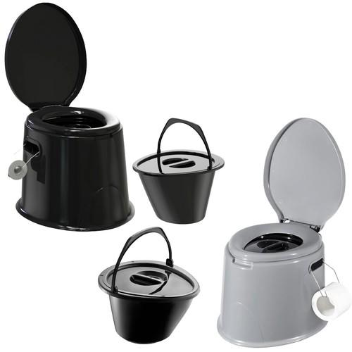 Portable camping toilet - camping,