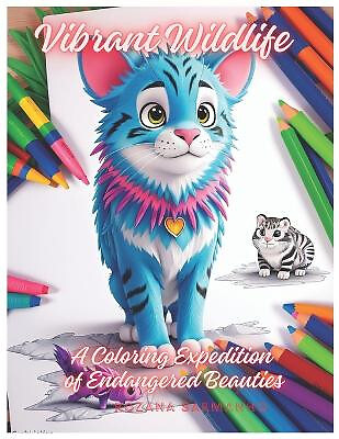 Vibrant wildlife coloring - vibrant, wildlife: