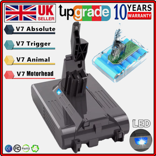 6400mah battery for dyson - for, v7