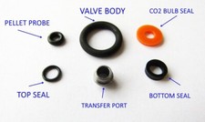 CROSMAN TRANSFER PORT  25% MORE FLOW PLUS SEALS AND FULL KIT