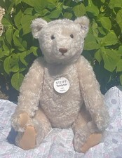 STUNNING LARGE VINTAGE STEIFF BEAR, BUTTON IN EAR, 70cm (28") LTD EDT WITH BOX