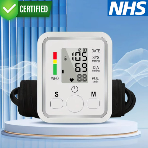 Digital blood pressure monitor - blood,