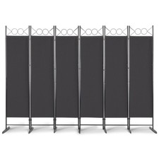6 Panel Folding Room Divider