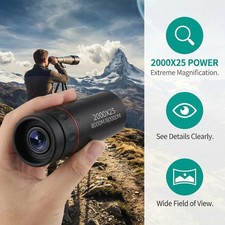 HD Monocular Telescope 2000x25