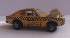 Matchbox Rollermatics 1973 Ford Capri Maxi Taxi Diecast Model