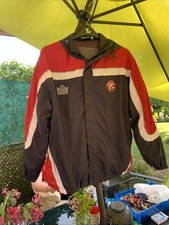 Walsall Admiral Football Tracksuit Top Jacket Size Large Vintage
