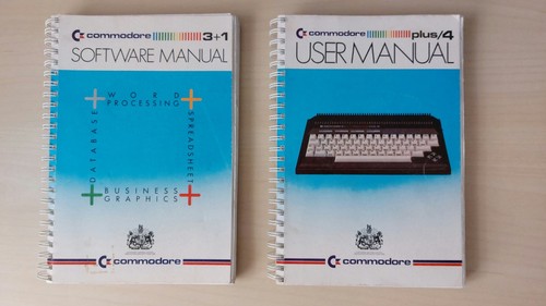 Commodore plus user manual - plus/4,