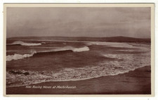 Real Photo Postcard The Racing