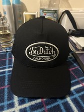 Black Von Dutch California Cap