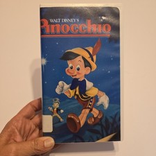 Vintage Pinocchio VHS Original