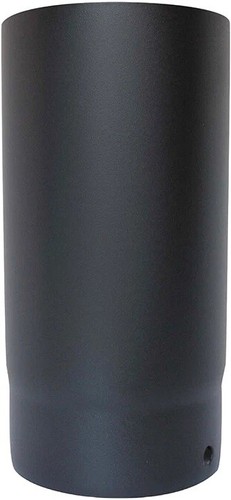 Matt black stove pipe - matt,
