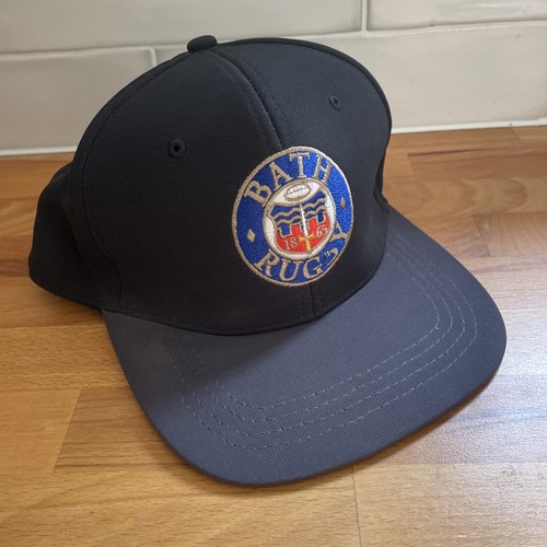 Bath rugby hat blue strap - rugby, back