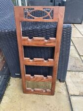 300 x 720 DARK WOOD KITCHEN WINE RACK FITTING FACIA SUITABLE TO PAINT DX216