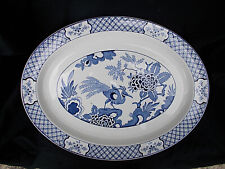 Wood and Sons YUAN. Oval Meat Dish or Platter. Measures 14½ x 11¼ inches