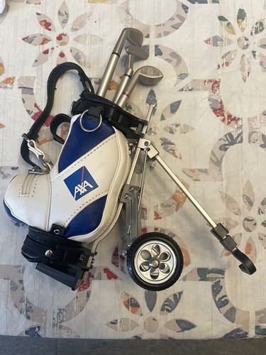 Miniature vintage golf - golf, bag