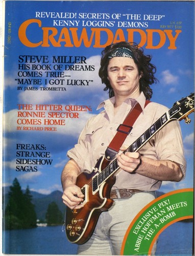 Crawdaddy magazine july 1977 - magazine,