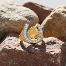 9ct Yellow Gold Cubic Zirconia