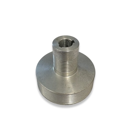 Aluminium step drive - aluminium, pulley