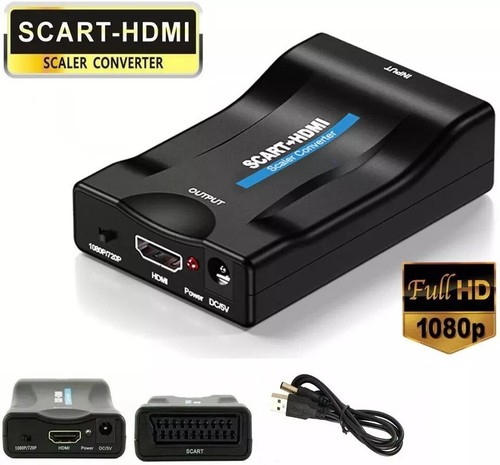 Scart hdmi converter - scart,