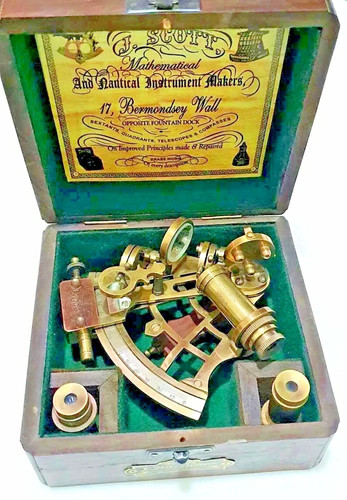 Scott antique sextant - j.scott,