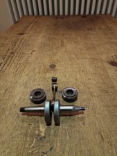 A Genuine husqvarna 340e 345e 350 chainsaw crankshaft  complete with  bearings