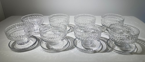Vintage cut crystal footed - vintage,