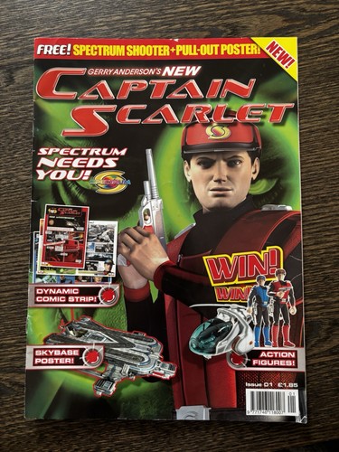 Captain scarlet comic - captain,