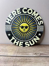 Here Comes The Sun Metal Wall