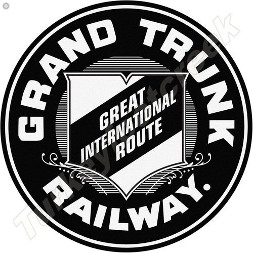 Grand trunk railway - railway, 11.75"