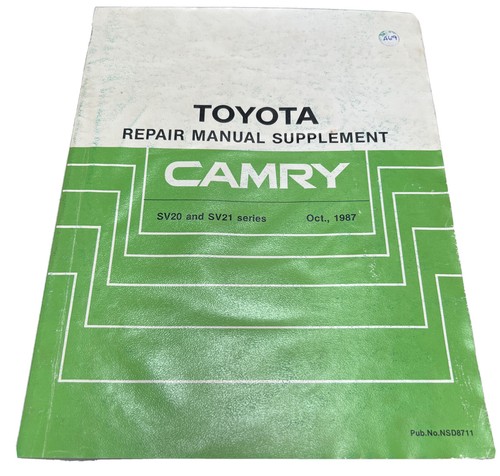 Toyota repair manual - toyota,