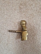 Vintage Brass Man Corkscrew
