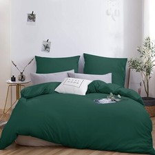 Duvet Cover Hotel Quality 3pc Luxury Bedding Set Single Double Super King Size