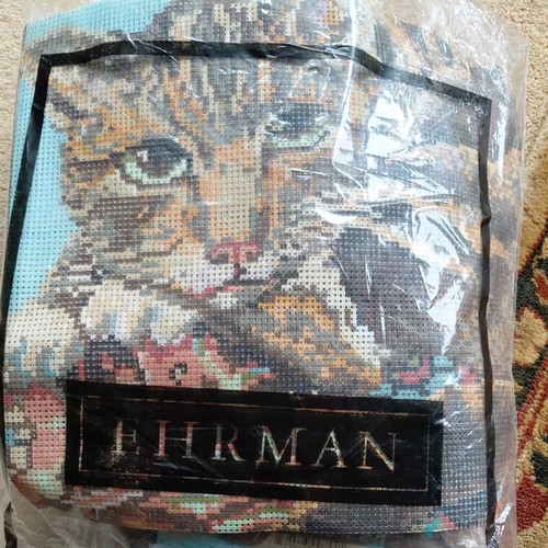 Ehrman capet cat tapestry - tapestry, kit