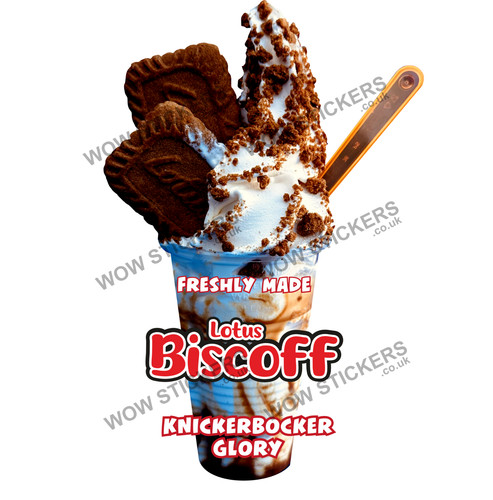 Biscoff biscuits ice cream - ice,