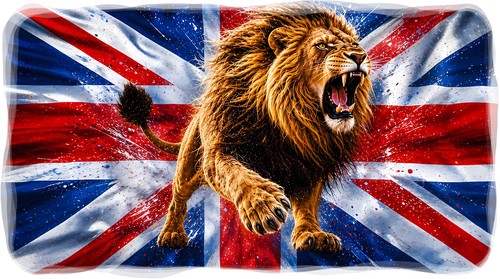 Union jack roaring lion - jack,