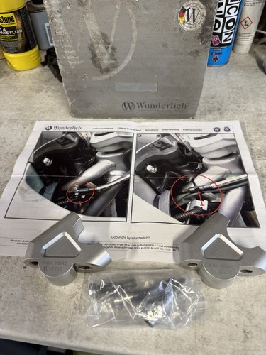 Wunderlich silver risers 40mm