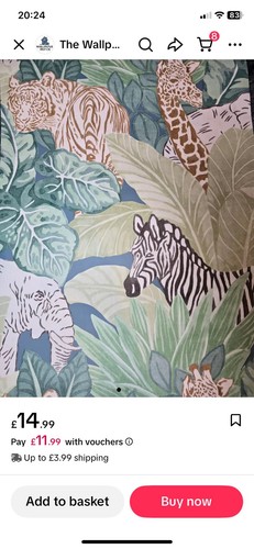 Job lot rolls jungle - lot,