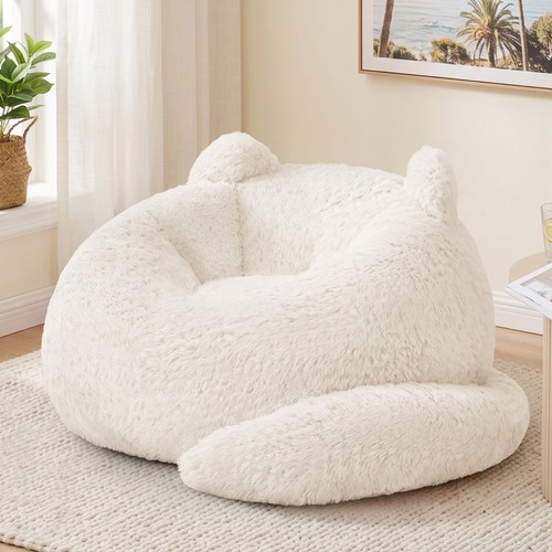 Korser giant bean bag chair - bean,