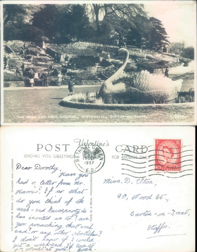 Swan and rock gardens - swan,