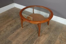 Vintage Retro Teak and Glass Coffee Table by Stonehill