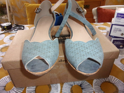Footglove duck egg blue - duck,