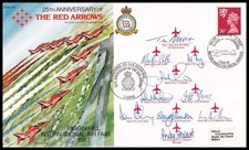 1989 RED ARROWS TEAM Signed