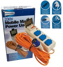 3 Way Mobile Mains Unit
