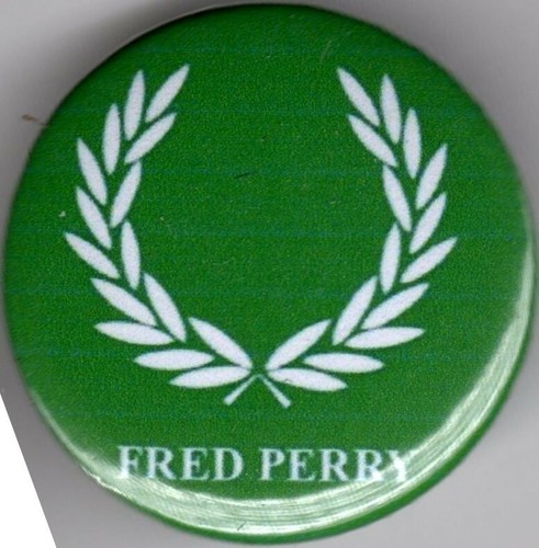 Fred perry pin - perry, button