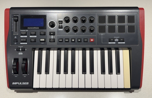 Novation impulse usb midi - impulse, 25