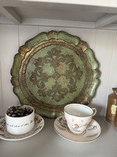 Vintage Italian Wooden Tray
