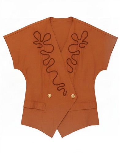 Vintage womens double - double, breasted
