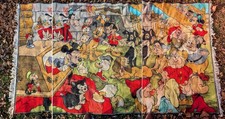 1950s Disney Belgium TV Rug