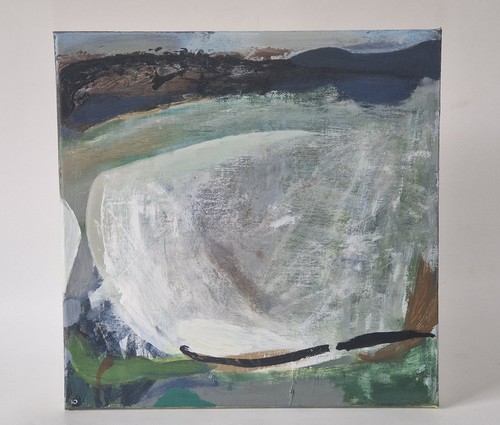 Abstract landscape oil - landscape,