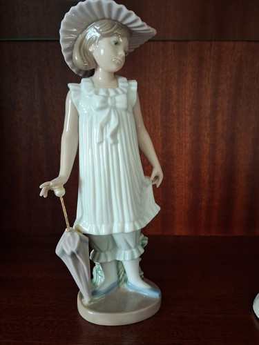Lladro nao girl with - lladro,